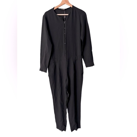 Massimo Dutti Collarless Jumpsuit - Picture 3 of 16